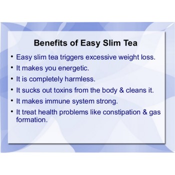 Easy Slim Tea-120 Pouches For 60 Days on 50% Discount